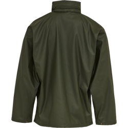 Elka regnjakke dry zone PU olivengrn 