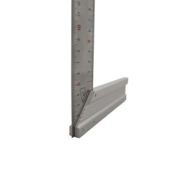 Snedkervinkel 300 mm "Alu" med mleskema