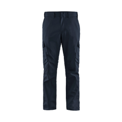 Industri Buks stretch Marinebl/sort Blklder