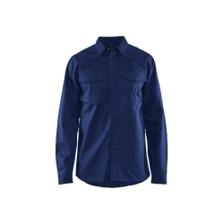 Flammehmmende Skjorte Marinebl Blklder