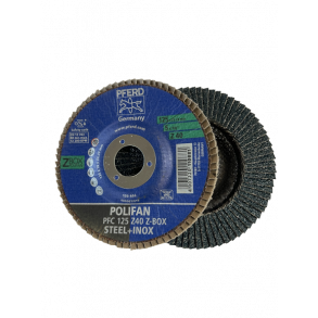 Lamelskive 125mm. PFC125Z40PSF Steelnox Inox Pferd