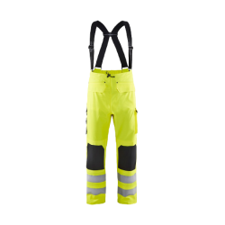 Highvision level 2 regnbuks gul m. seler