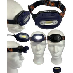 Pandelampe 3W COB. Opladelig 260 Lumen.