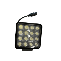 Arbejdslygte 16 led 10-80V 48W 3500 lumen 110mm. Cargo