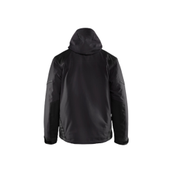 Vinterjakke Sort/gr Blklder