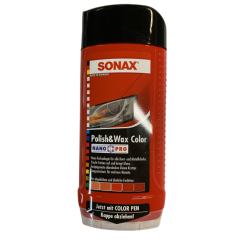Sonax  Polish &amp; Wax Color Rd 500ml. 