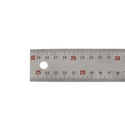 Snedkervinkel 300 mm "Alu" med mleskema