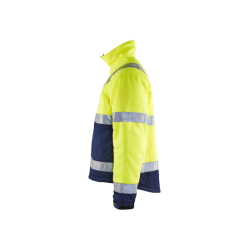 VINTERJAKKE HIGH VIS GUL/SORT BLKLDER
