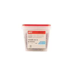 Trskrue 4,0X30mm. Rustfri/syrefast A4 300stk.