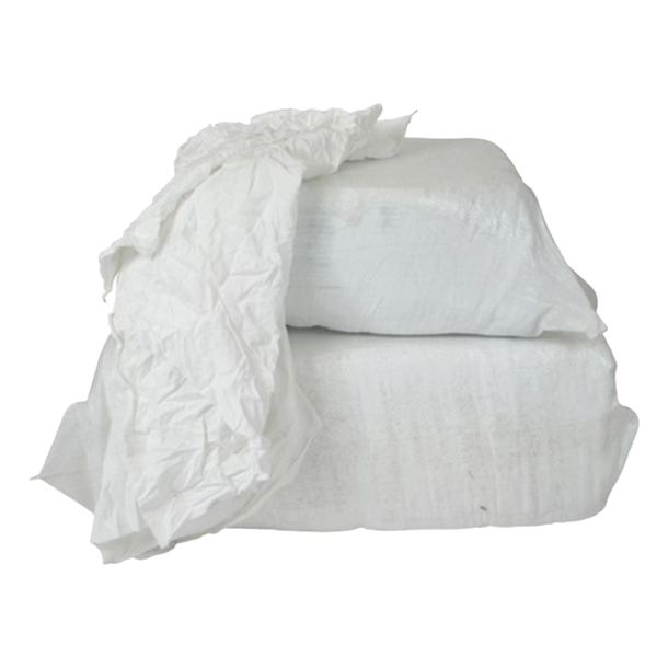 Hvide klude bomuld 10kg (topkvalitet)