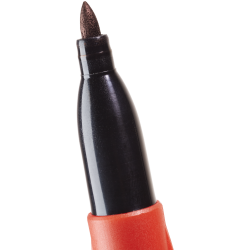 Inkzall speedmarker, fin spids, sort Milwaukee