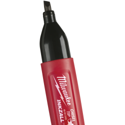 Inkzall speedmarker, firkantet spids, sort Milwaukee