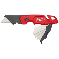 FastBack folde-hobbykniv m/opbevaring af blade Milwaukee