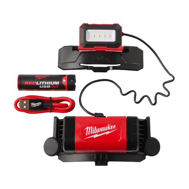 Milwaukee Pandelampe Bolt 600 lumen. 