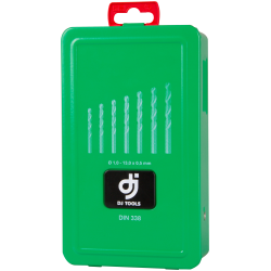 Borst DIN338 HSS-G 1,0-13,0 mm0,5mm DJ TOOLS