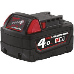 Batteri 18V/4,0Ah Li-ion M18 B4 Milwaukee