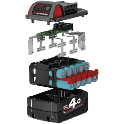 Batteri 18V/4,0Ah Li-ion M18 B4 Milwaukee