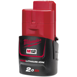 Batteri 12 volt 2,0 Ah. M12B2 Milwaukee