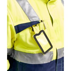 VINTERJAKKE HIGH VIS GUL/SORT BLKLDER