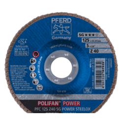 Pferd lamelskive SG (STEELLOX) 125 mm.