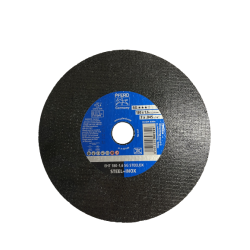 Skreskive 180mm. EHT180-1,6 SG STEELOX INOX Pferd