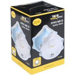  THOR FFP22V Maske med ventil 10. STK