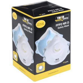  THOR FFP22V Maske med ventil 10. STK