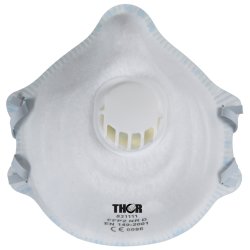  THOR FFP22V Maske med ventil 10. STK