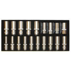 Vrktjsvogn XXL med 14 skuffer med 506 dele vrktj. Model 9145-506. Bl