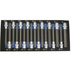 Vrktjsvogn XXL med 14 skuffer med 506 dele vrktj. Model 9145-506. Bl