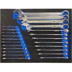 Vrktjsvogn XXL med 14 skuffer med 506 dele vrktj. Model 9145-506. Bl