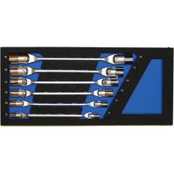 Vrktjsvogn XXL med 14 skuffer med 506 dele vrktj. Model 9145-506. Bl