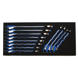 Vrktjsvogn XXL med 14 skuffer med 506 dele vrktj. Model 9145-506. Bl