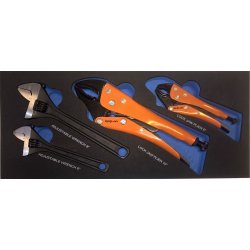 Vrktjsvogn XXL med 14 skuffer med 506 dele vrktj. Model 9145-506. Bl