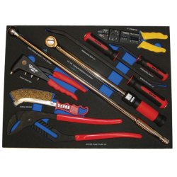 Vrktjsvogn XXL med 14 skuffer med 506 dele vrktj. Model 9145-506. Bl