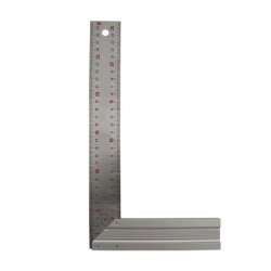 Snedkervinkel 300 mm "Alu" med mleskema