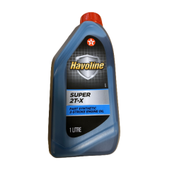 2-TAKTS OLIE TEXACO HAVOLINE SUPER 2T-X 1LITER