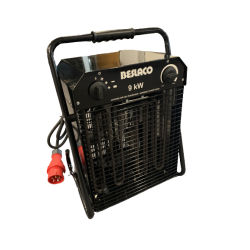 Varmeblser 9000W 400V CEE SOLID METAL M/KABEL