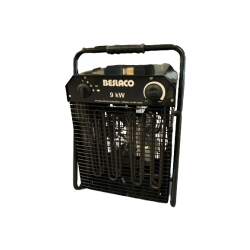 Varmeblser 9000W 400V CEE SOLID METAL M/KABEL