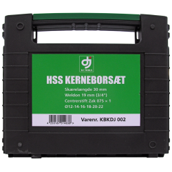 Kerneborst Weldon 12-14-16-18-20-22mm DJ TOOLS 