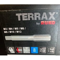 Gevindvrktjsst Terrax HSS-G 31 dele RUKO A245013