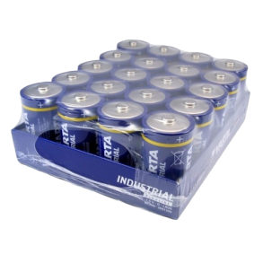 VARTA Industrial Alkaline D / LR20 batterier  20stk.
