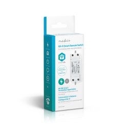 Wi-Fi Smart-switch | Afbryder | In-Line | 10 A, Nedis WIFIPS10WT