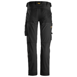 AllroundWork, stretchbukser sort Snickers workwear