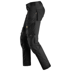 AllroundWork, stretchbukser sort Snickers workwear