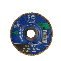 Lamelskive 125mm. PFC125Z40PSF Steelnox Inox Pferd