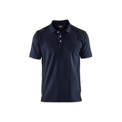 Poloshirt marinebl/sort  Blklder