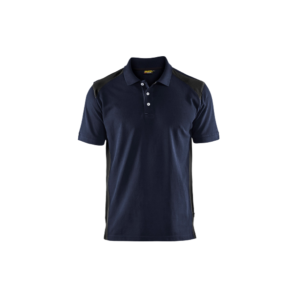 Poloshirt marinebl/sort  Blklder