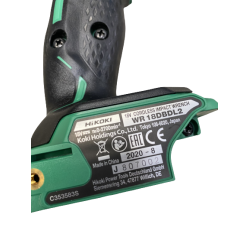 AKKU-SLAGNGLE 1/2" HIKOKI WR18DBDL2-0 U/BATTERI